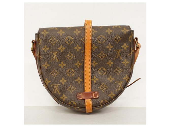 Borsa a tracolla Louis Vuitton Monogram Chantilly MM Marrone - vista 12