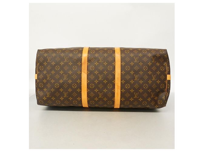 Louis Vuitton Boston Monogram Keepall Bandoulière 60 Marrone - vista 3