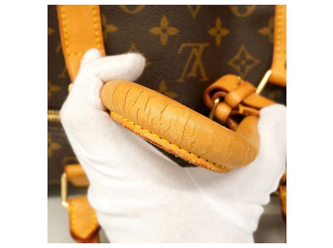 Louis Vuitton Boston Monogram Keepall Bandoulière 60 Marrone - vista 6