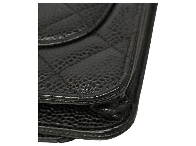 Timeless Portafoglio a spalla con catena Chanel Matelassé Nero - vista 6