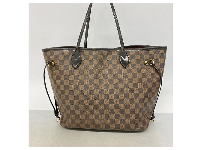 Borsa Tote Louis Vuitton Damier Neverfull MM N51105 Ebene Damier ebene - vista 12