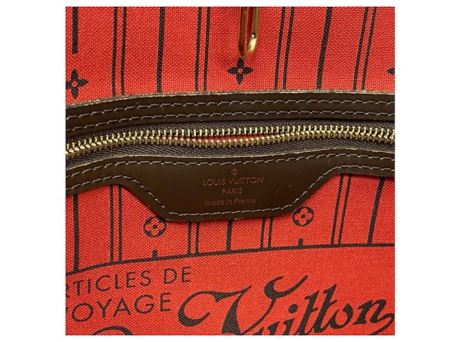 Borsa Tote Louis Vuitton Damier Neverfull MM N51105 Ebene Damier ebene - vista 5