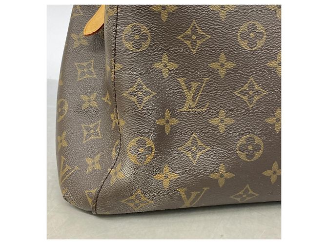 Borsa Louis Vuitton Monogram Montaigne MM Marrone - vista 10