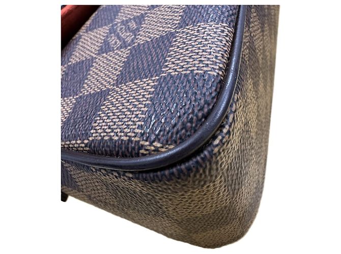 Borsa a tracolla Louis Vuitton Damier Recoleta Marrone - vista 10