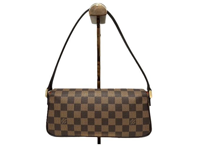 Borsa a tracolla Louis Vuitton Damier Recoleta Marrone - vista 2