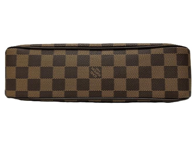 Borsa a tracolla Louis Vuitton Damier Recoleta Marrone - vista 4