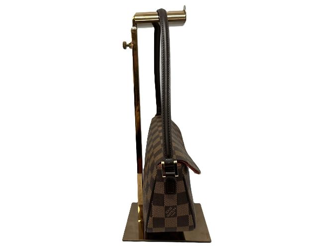 Borsa a tracolla Louis Vuitton Damier Recoleta Marrone - vista 5
