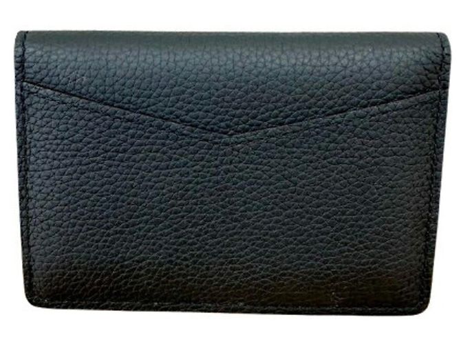Louis Vuitton Aerogram Organizer de Poche M69979 Card Case Nero - vista 2