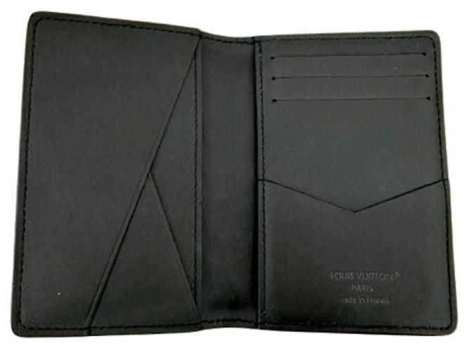 Louis Vuitton Aerogram Organizer de Poche M69979 Card Case Nero - vista 4