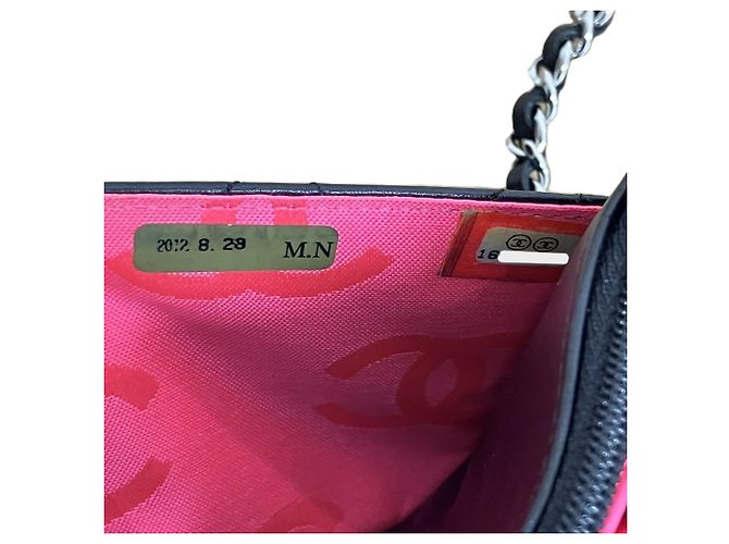 Portafoglio a catena Chanel A46646 Cambon Line Nero - vista 9