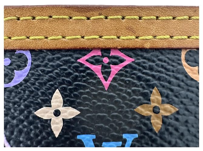 Louis Vuitton Multicolor Agenda PM Notebook Cover Noir Multicolore - vue 10