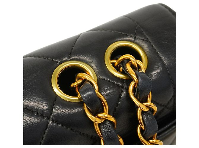 Borsa a tracolla Chanel Matelassé Nero - vista 10