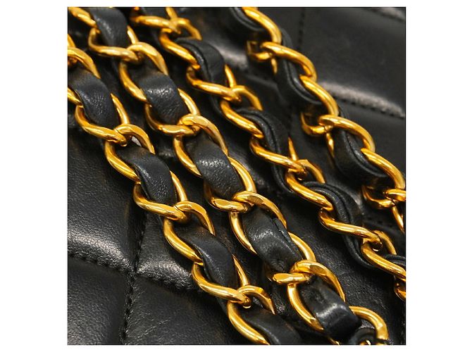 Borsa a tracolla Chanel Matelassé Nero - vista 9