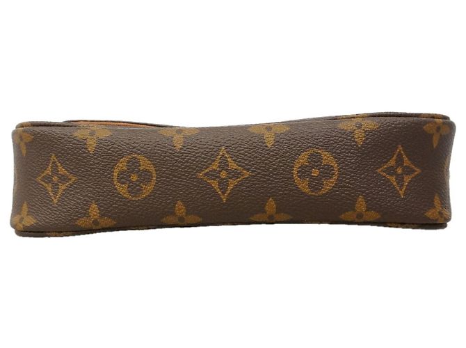 Borsa Louis Vuitton Monogram Wallet-on-Chain Ivy Marrone - vista 3