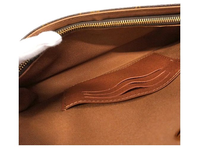 Borsa Louis Vuitton Monogram Wallet-on-Chain Ivy Marrone - vista 4