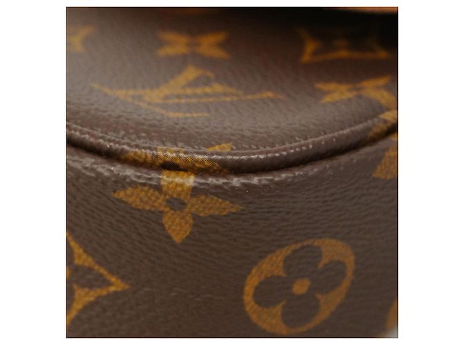 Borsa Louis Vuitton Monogram Wallet-on-Chain Ivy Marrone - vista 7