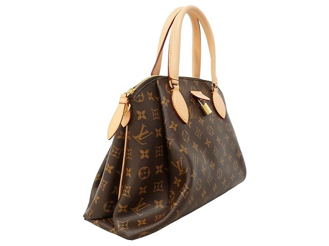 Borsa Louis Vuitton Monogram Rivoli MM Marrone - vista 2