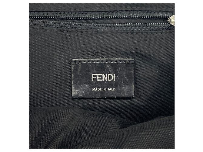 Borsa Sling Fendi Nera Nero - vista 5