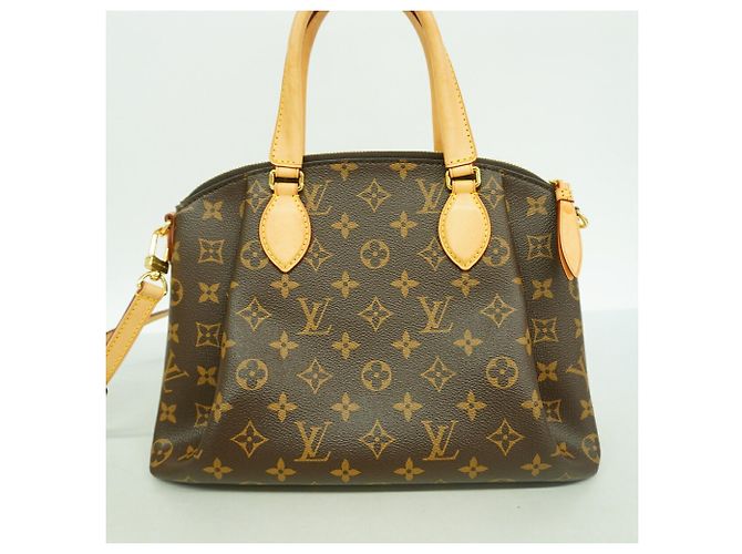 Borsa Louis Vuitton Monogram Rivoli PM Marrone - vista 10
