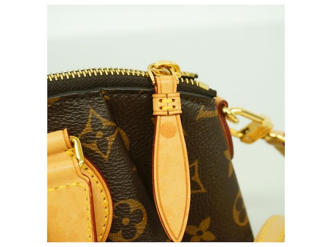 Borsa Louis Vuitton Monogram Rivoli PM Marrone - vista 8