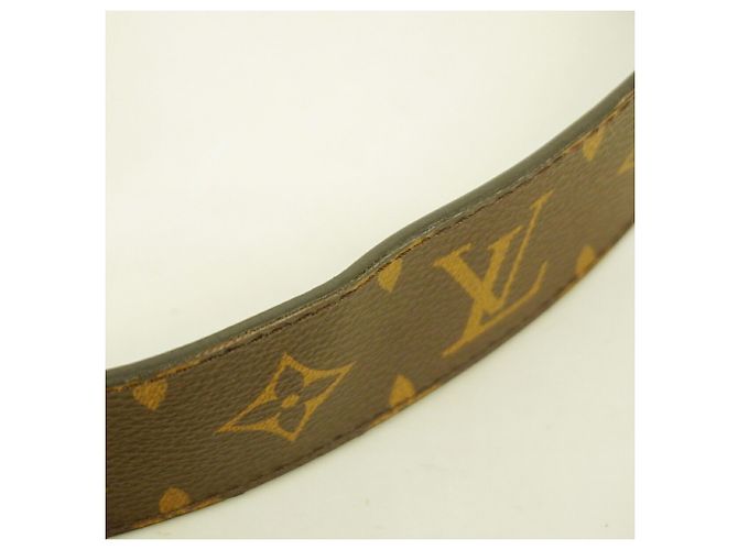 Cintura Louis Vuitton Monogram Marrone - vista 4
