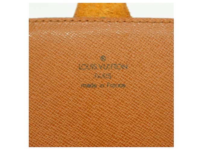 Borsa a tracolla Louis Vuitton Monogram Cartouchiere MM Marrone - vista 5