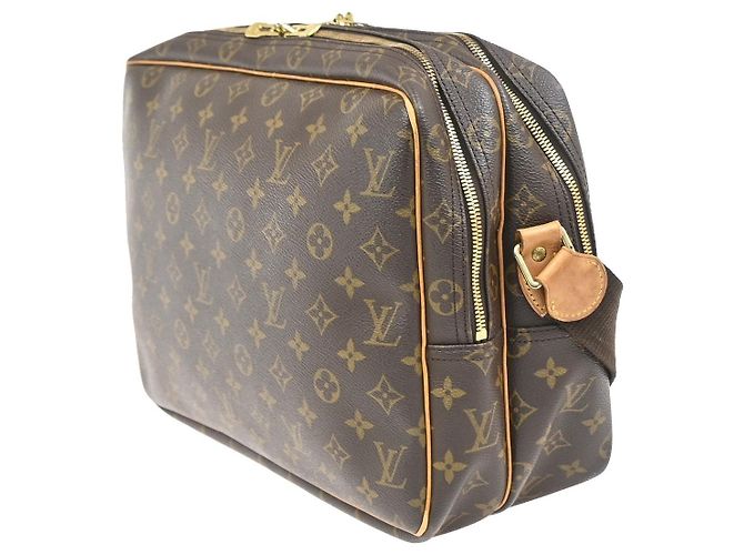 Louis Vuitton Reporter Monogram GM Marrone - vista 4