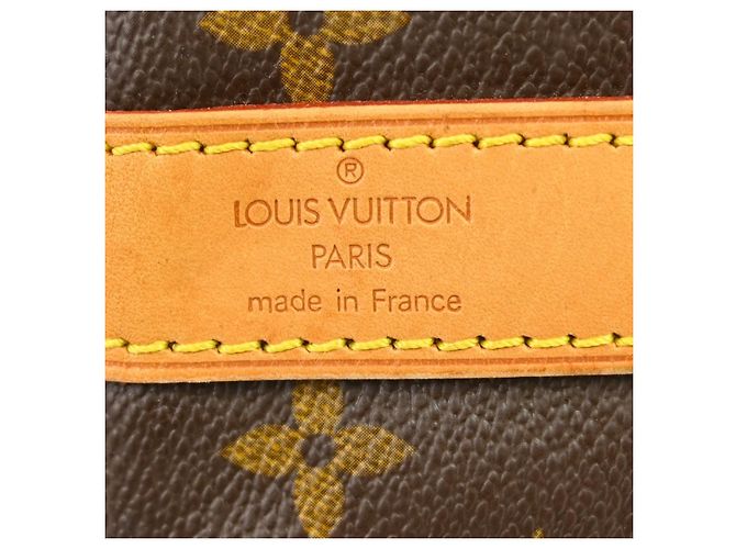 Louis Vuitton Keepall Bandoulière Monogram 60 Marrone - vista 4