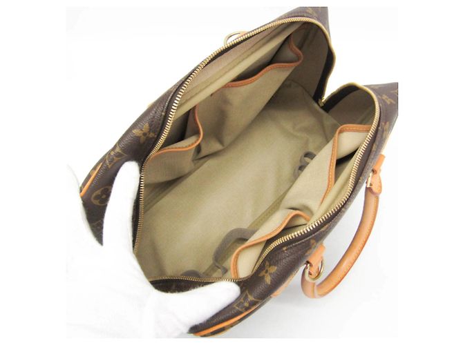 Louis Vuitton Deauville Monogram 34 Marrone - vista 3