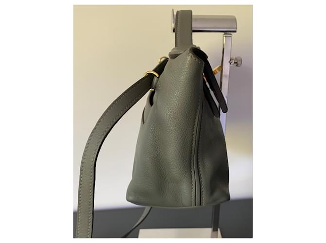 Borsa Hermès 24 / 24 mini Grigio - vista 10