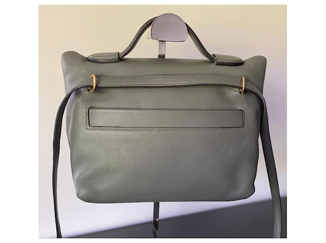 Borsa Hermès 24 / 24 mini Grigio - vista 2