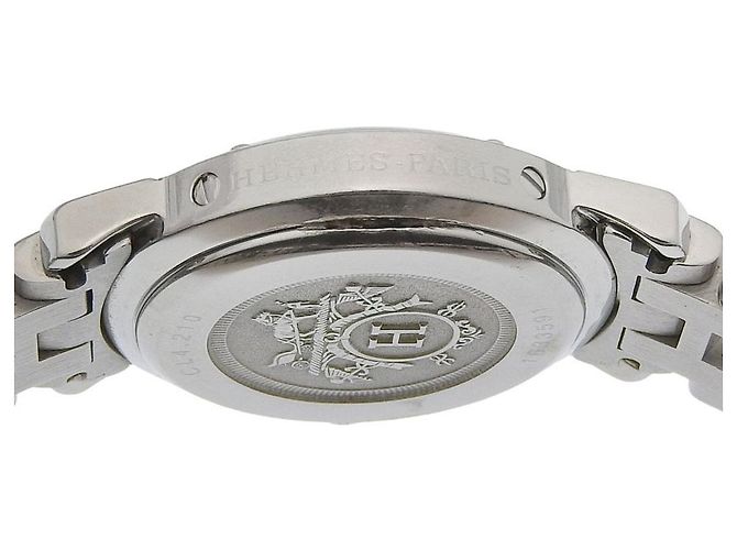 Hermès Hermes Clipper Quartz Stainless Steel 24 - vista 3