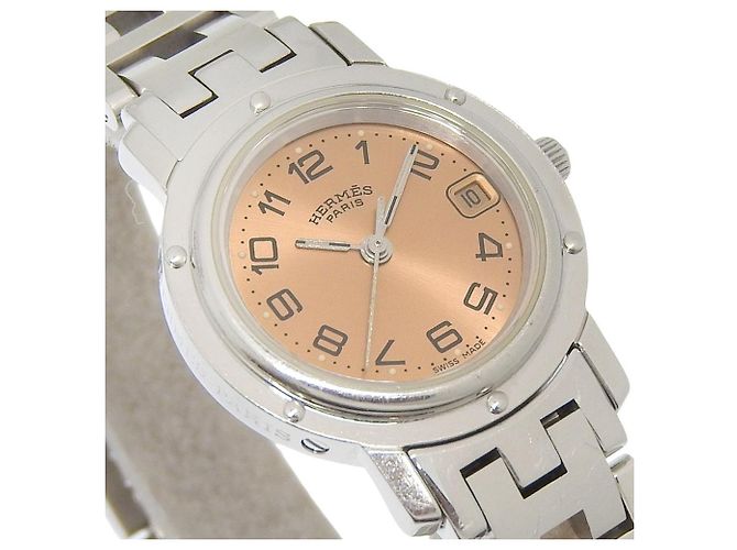 Hermès Hermes Clipper Quartz Stainless Steel 24 - vista 5