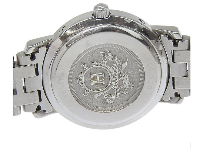 Hermès Hermes Clipper Quartz Stainless Steel 24 - vista 6