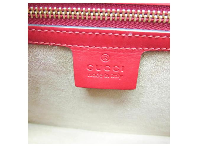 Gucci Sylvie Leather Small Rosso - vista 4