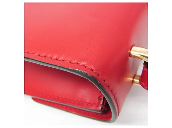 Gucci Sylvie Leather Small Rosso - vista 7