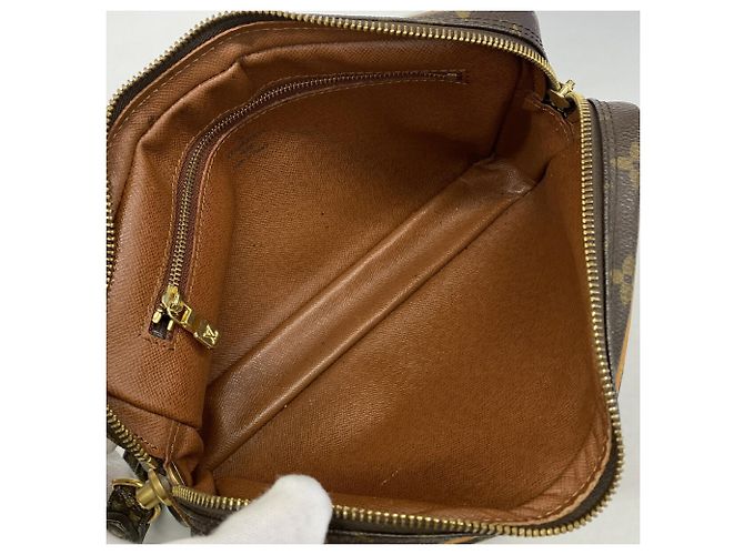 Borsa a pochette Louis Vuitton Monogram Marly Dragonne GM Marrone - vista 4