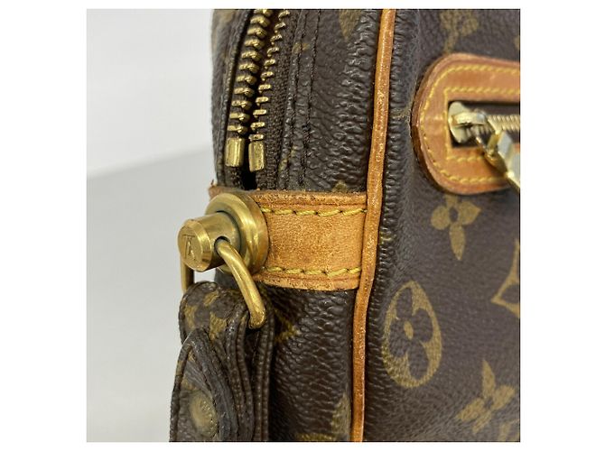 Borsa a pochette Louis Vuitton Monogram Marly Dragonne GM Marrone - vista 6