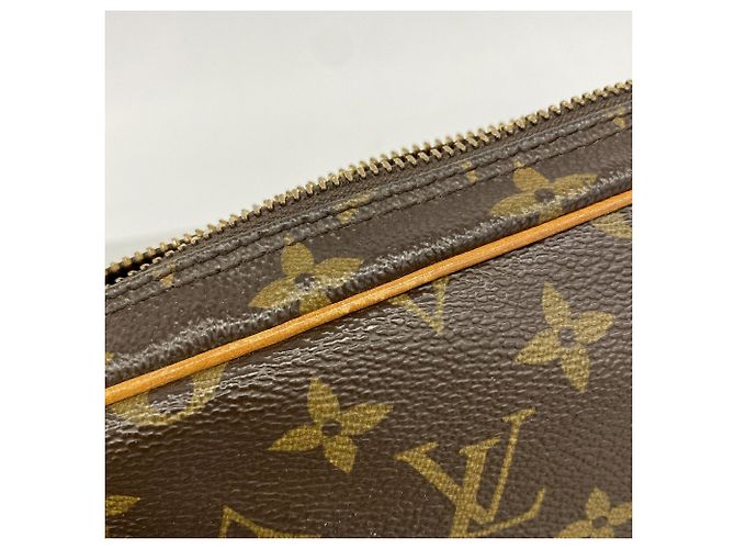 Borsa a pochette Louis Vuitton Monogram Marly Dragonne GM Marrone - vista 8
