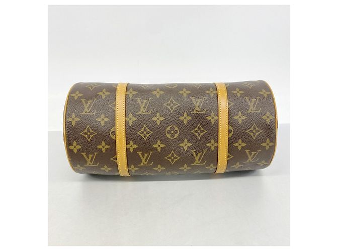 Borsa Louis Vuitton Monogram Papillon 30 Marrone - vista 10
