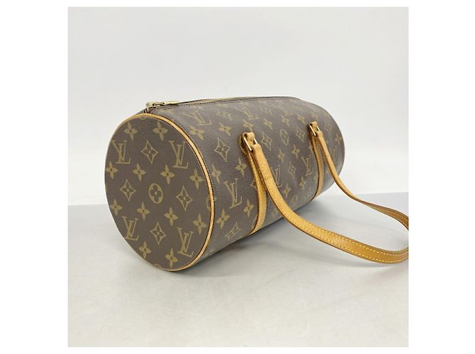 Borsa Louis Vuitton Monogram Papillon 30 Marrone - vista 2