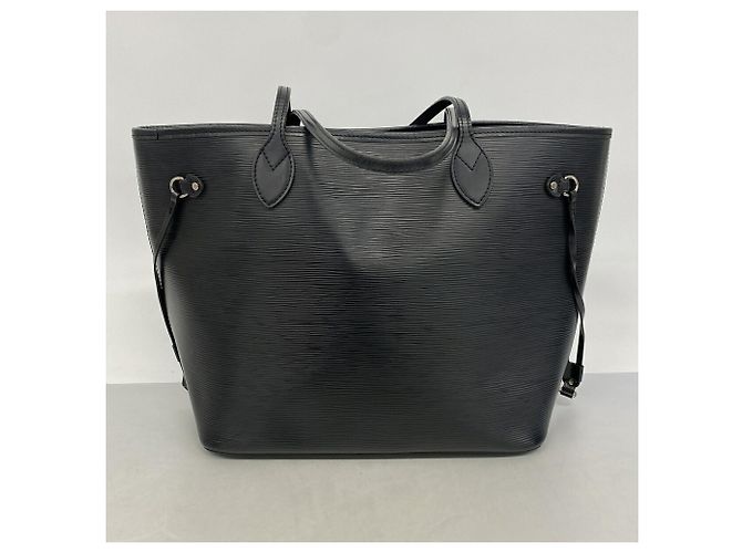 Borsa Tote Louis Vuitton Epi Neverfull MM Nero - vista 12