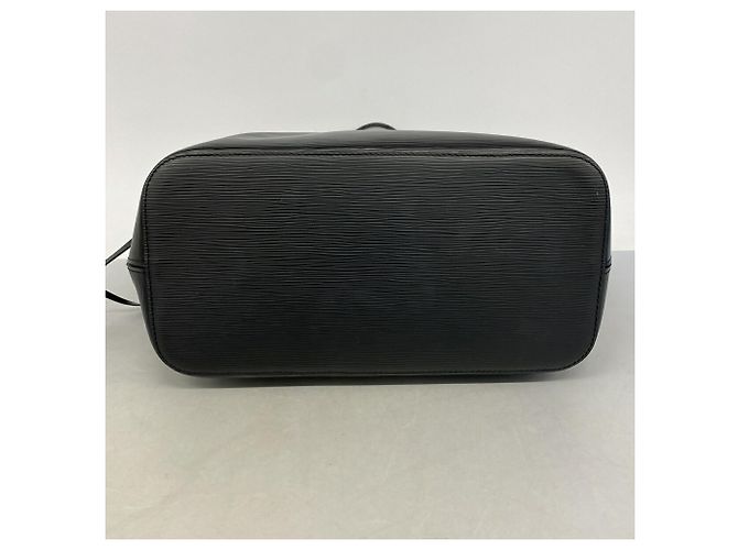 Borsa Tote Louis Vuitton Epi Neverfull MM Nero - vista 3