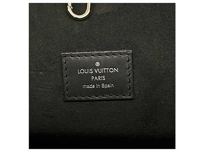 Borsa Tote Louis Vuitton Epi Neverfull MM Nero - vista 5