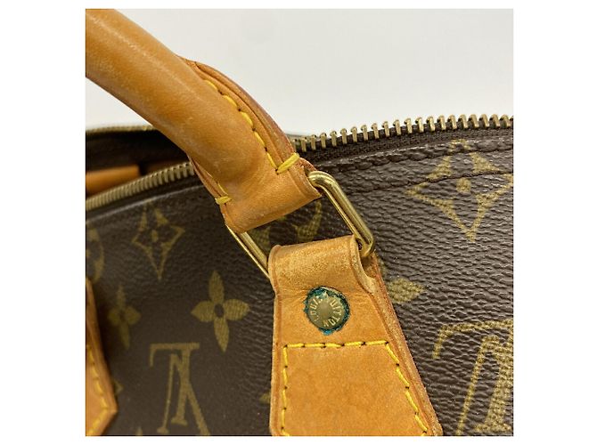 Bolso Louis Vuitton Monogram Speedy 25 Castaño - vista 7