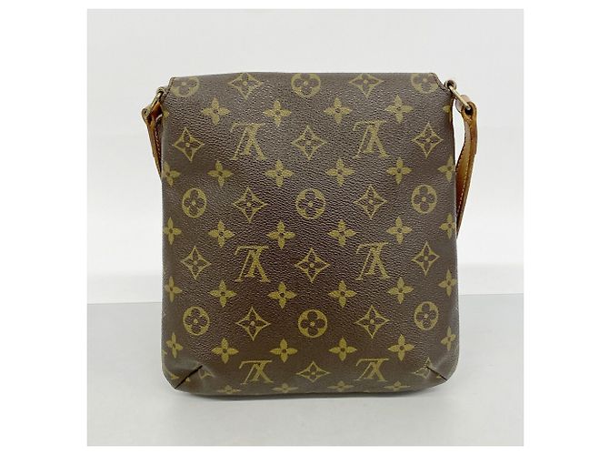 Sac à épaule Louis Vuitton Monogram Musette Salsa Marron - vue 11