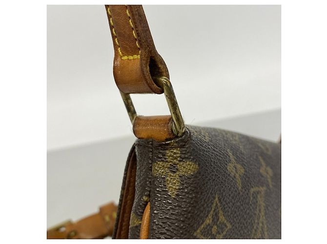 Sac à épaule Louis Vuitton Monogram Musette Salsa Marron - vue 7