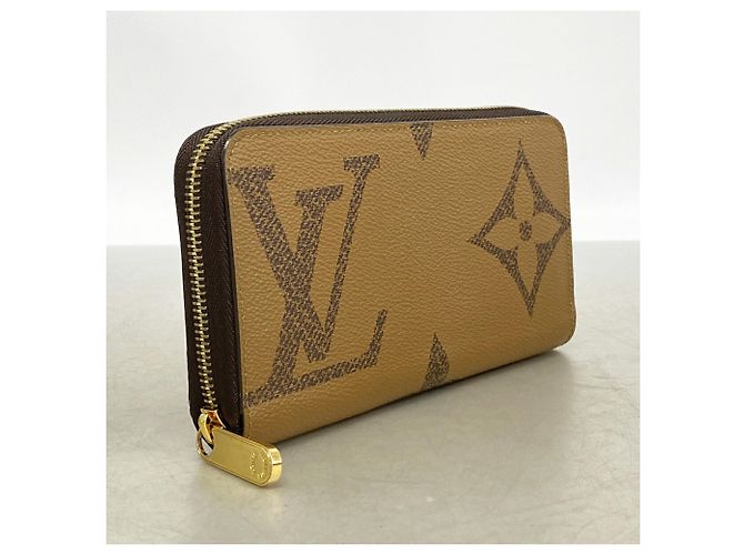Louis Vuitton Monogram Giant Reverse Zippy Wallet Braun - Ansicht 2