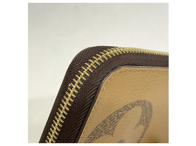 Louis Vuitton Monogram Giant Reverse Zippy Wallet Braun - Ansicht 6