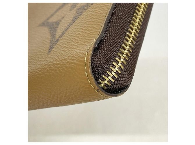 Louis Vuitton Monogram Giant Reverse Zippy Wallet Braun - Ansicht 7